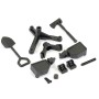 FTX Outback Geo 4x4 Moulded Body Mirror/Tool/Spare Mount