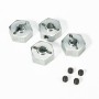 FTX Ruffneck Aluminium Wheel Hexes (4pc)