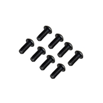 FTX Button Head Hex Screw M2.5 X 6mm (8pc)