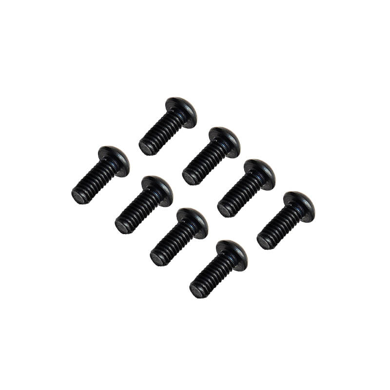 FTX Button Head Hex Screw M2.5 X 6mm (8pc)