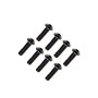 FTX Button Head Hex Screw M4 X 12mm (8pc)