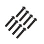 FTX Button Head Hex Screw M4 X 28mm (8pc)
