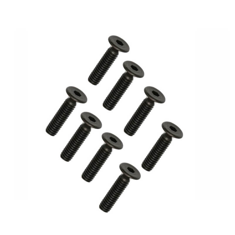 FTX Flat Head 2.5x10mm Screws