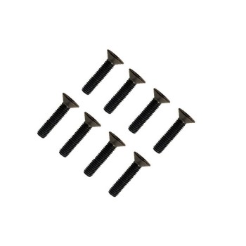 FTX Flat Head Hex Screw M4x20mm (8pc)