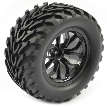 FTX Bugsta Mounted Wheel/tyre Complete Pair - Black