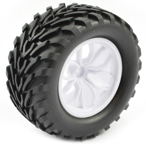 FTX Bugsta Mounted Wheel/tyre Complete Pair - White