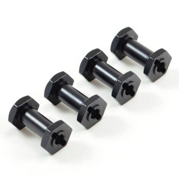 FTX Outback Aluminium Wheel Hex W/Pins (2*10) Extra Wide +5mm (4) (For FTX8245)
