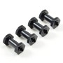 FTX Outback Aluminium Wheel Hex W/Pins (2*10) Extra Wide +5mm (4) (For FTX8245)