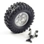 FTX Outback Spare Tyre Mount & Tyre/Wheel (Grey)