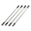 FTX Outback 2.0 Nickel Plated Steel Side Linkage 100mm (4pc)