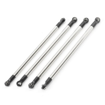 FTX Outback 2.0 Nickel Plated Steel Side Linkage 100mm (4pc)