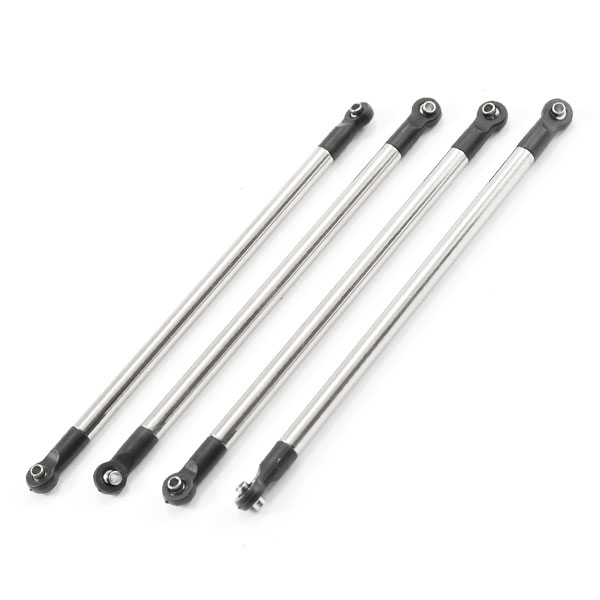 FTX Outback 2.0 Nickel Plated Steel Side Linkage 100mm (4pc)