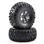 FTX Outlaw Pre-mounted Wheels & Tyres - Black