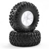 FTX Outlaw Pre-mounted Wheels & Tyres - White