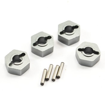 FTX Mauler Aluminium Wheel Hex W/pins (pcs)