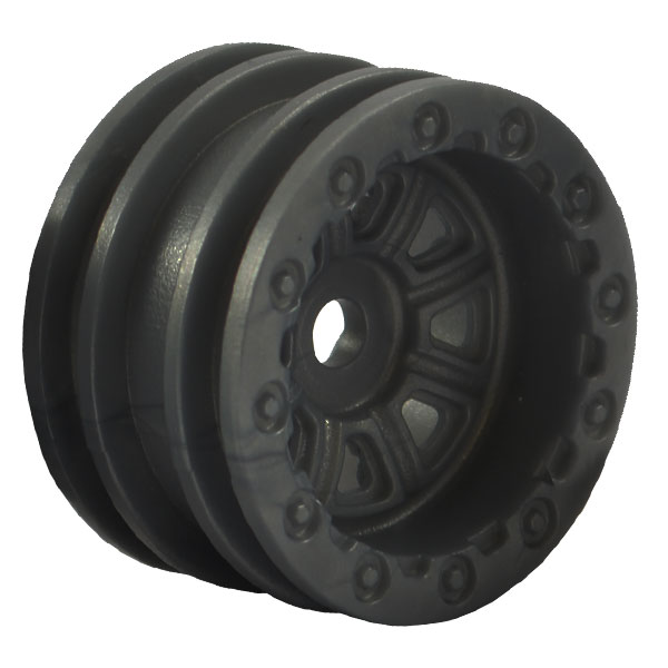 FTX Outback Mini Wheel Set - Black (4pc)