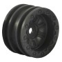 FTX Outback Mini Wheel Set - Black (4pc)